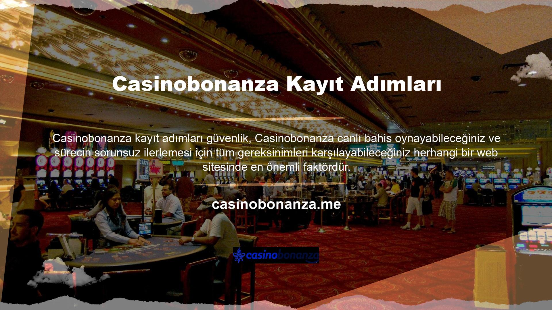 Casinobonanza, kayıt işleminin ardından kullanıma hazır, çok iyi güvenlik ve kullanım hizmetleri yayınladı